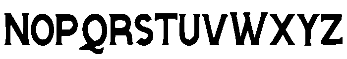 Vania Font UPPERCASE