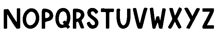 Vanilla Cupcake Regular Font UPPERCASE