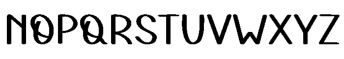 Vanilla Cupcake Font UPPERCASE