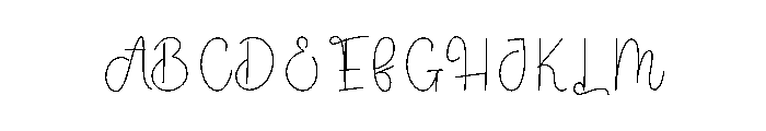 Vanilla Starfruit Font UPPERCASE