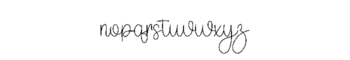 Vanilla Starfruit Font LOWERCASE