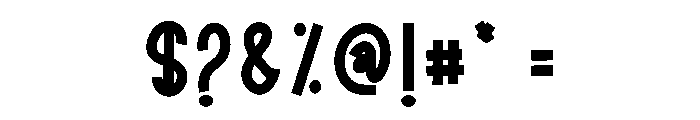 Vanilla1 Font OTHER CHARS