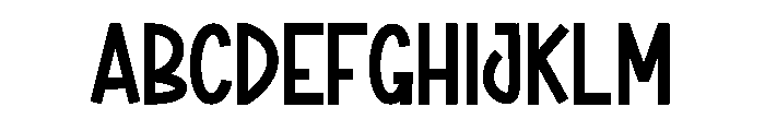 Vanilla1 Font UPPERCASE