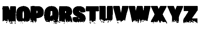 Vanishing Block By Sque Regular Font UPPERCASE