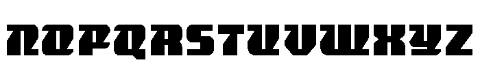 Vanker Regular Font UPPERCASE