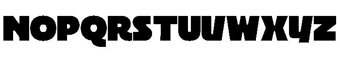 Vankis Black Font UPPERCASE