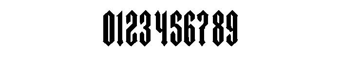 Vanta Fraktur Font OTHER CHARS