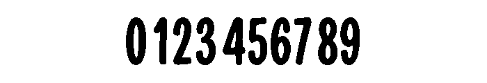 VantaRush Font OTHER CHARS