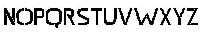 Vantheon Regular Font UPPERCASE