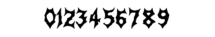 Vanthex Font OTHER CHARS