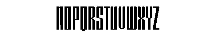 Vantrexus Font UPPERCASE
