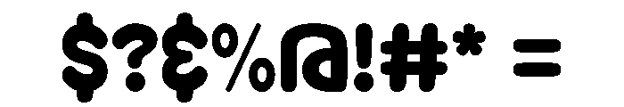 Vaques Regular Font OTHER CHARS