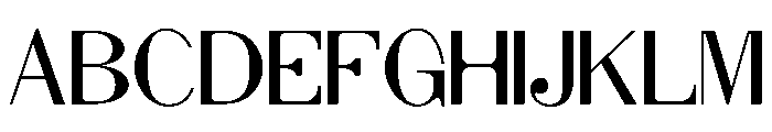 Varage Font UPPERCASE