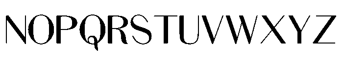 Varage Font UPPERCASE