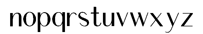 Varage Font LOWERCASE