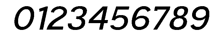 Varden Italic Font OTHER CHARS