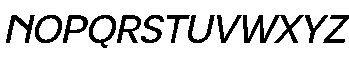 Varden Italic Font UPPERCASE