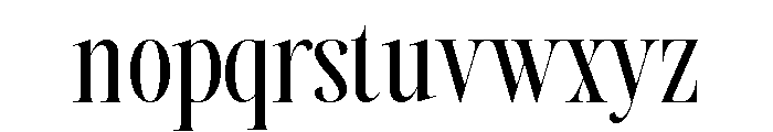 Varellia Font LOWERCASE