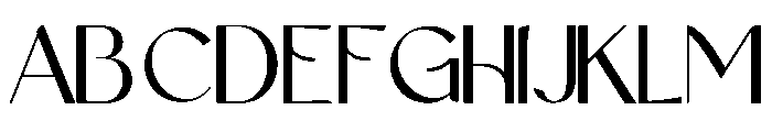 Varelune Regular Font UPPERCASE