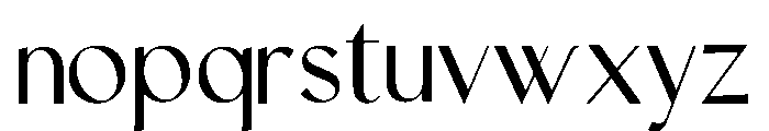 Varelune Regular Font LOWERCASE