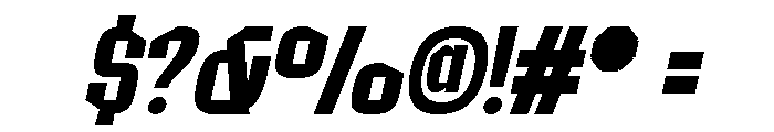 Varenon Italic Font OTHER CHARS