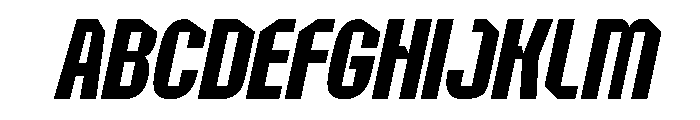 Varenon Italic Font UPPERCASE