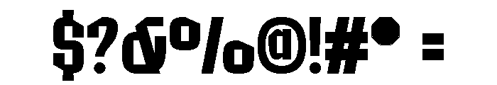 Varenon Regular Font OTHER CHARS