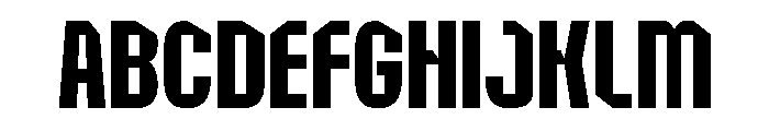 Varenon Regular Font UPPERCASE