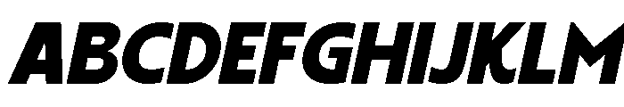 Varesco Italic Font UPPERCASE