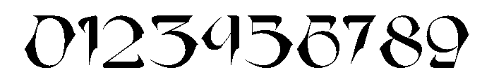 Vargoe Font OTHER CHARS