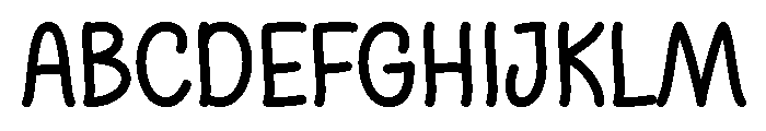 Variable Mindset Font UPPERCASE
