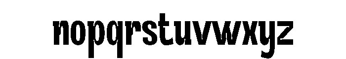 Variax Font LOWERCASE