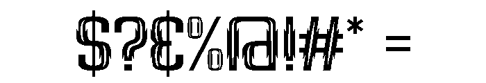 Various Tattoos Regular Font OTHER CHARS
