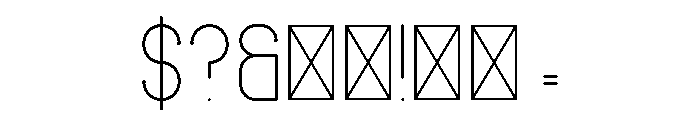 Varna Regular Font OTHER CHARS