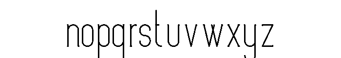 Varna Regular Font LOWERCASE