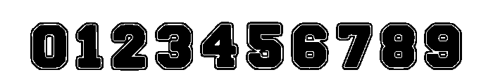 Varsie Outlined Regular Font OTHER CHARS