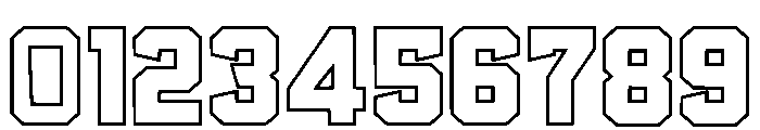 Varsity Allstar Regular Font OTHER CHARS