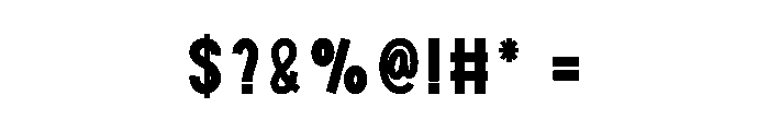 Varsity Amsterdam Font OTHER CHARS