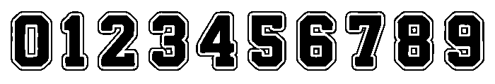 Varsity Beauty 1 Regular Font OTHER CHARS