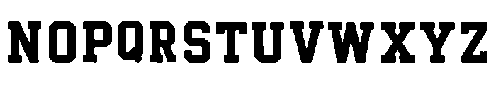 Varsity Beauty 2 Regular Font UPPERCASE