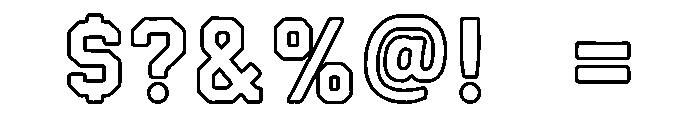 Varsity Beauty 3 Regular Font OTHER CHARS