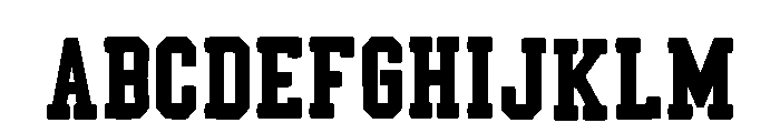 Varsity Boxing Regular FONT