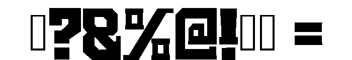 Varsity Bruiser Regular Font OTHER CHARS