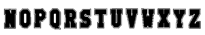 Varsity Champion Regular Font LOWERCASE