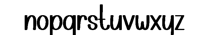Varsity Christmas Font LOWERCASE