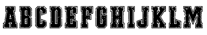 Varsity Class Regular Font UPPERCASE