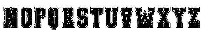 Varsity Class Regular Font UPPERCASE