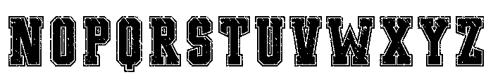 Varsity Class Regular Font LOWERCASE