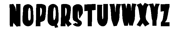 Varsity Condense Font LOWERCASE