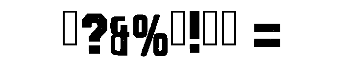 Varsity Damage Regular Font OTHER CHARS